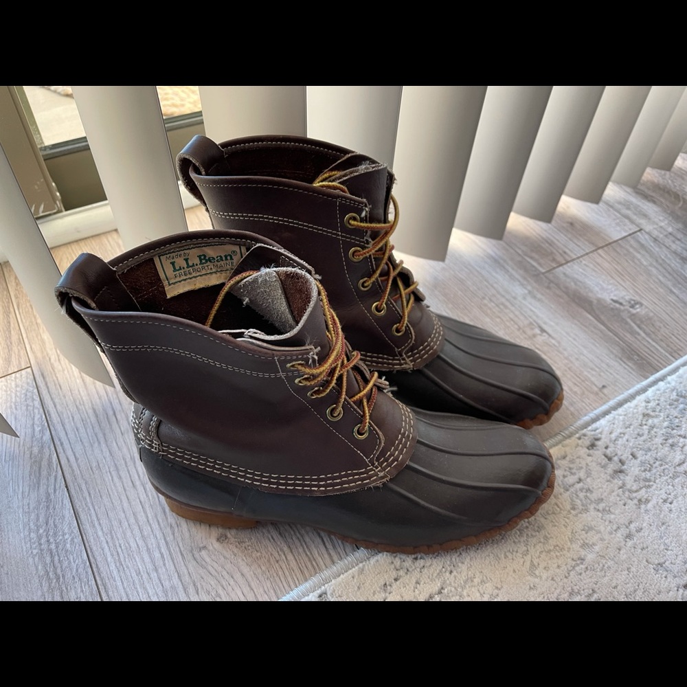 L.L. Bean Duck Boots  Size 10
